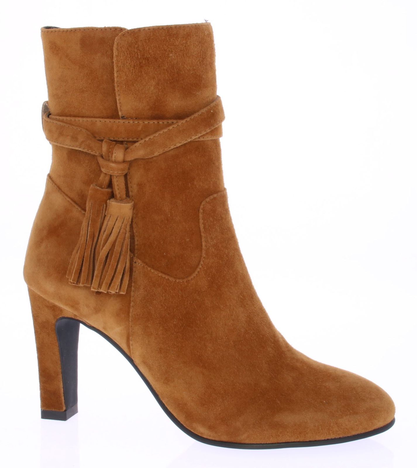 Vivian Ray GILEINE Cognac | Klijsen Schoenmode Vivian Ray Gileine Dames Enkellaars | Strating Schoenen