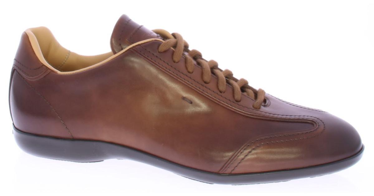 Santoni 14398 Sneakers Bruin maat Klijsen Schoenmode