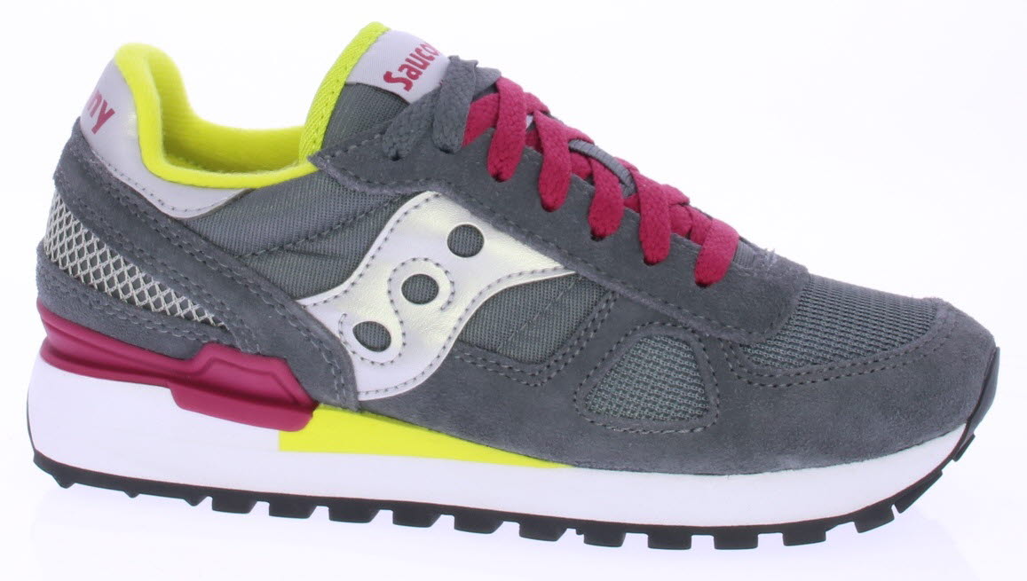 Saucony Shadow Original Grey silver red