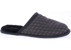 UGG Scuff Logo Jacquard Black
