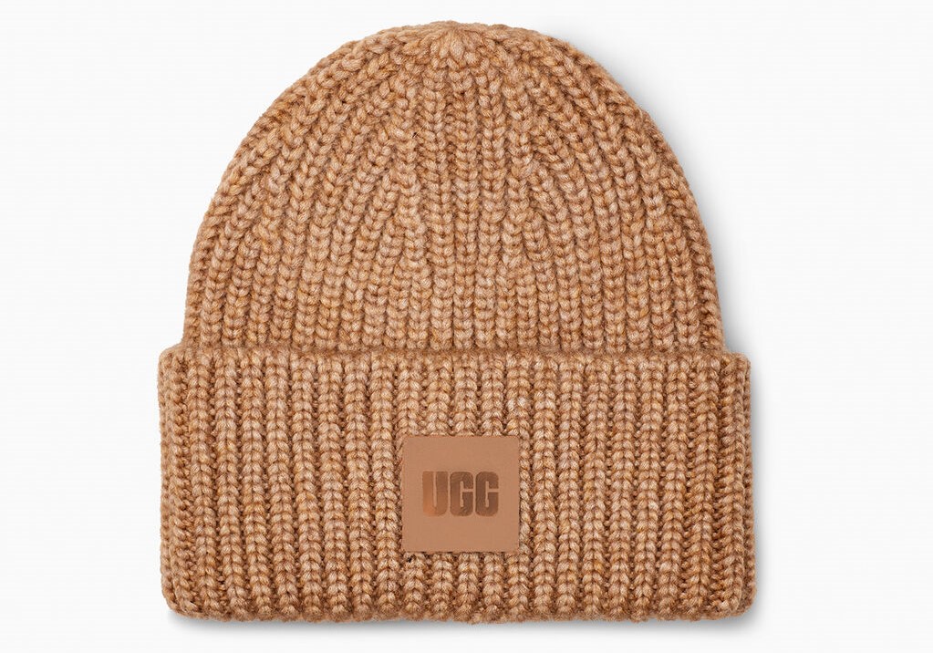 UGG Chunky Rib Beanie Camel 20061
