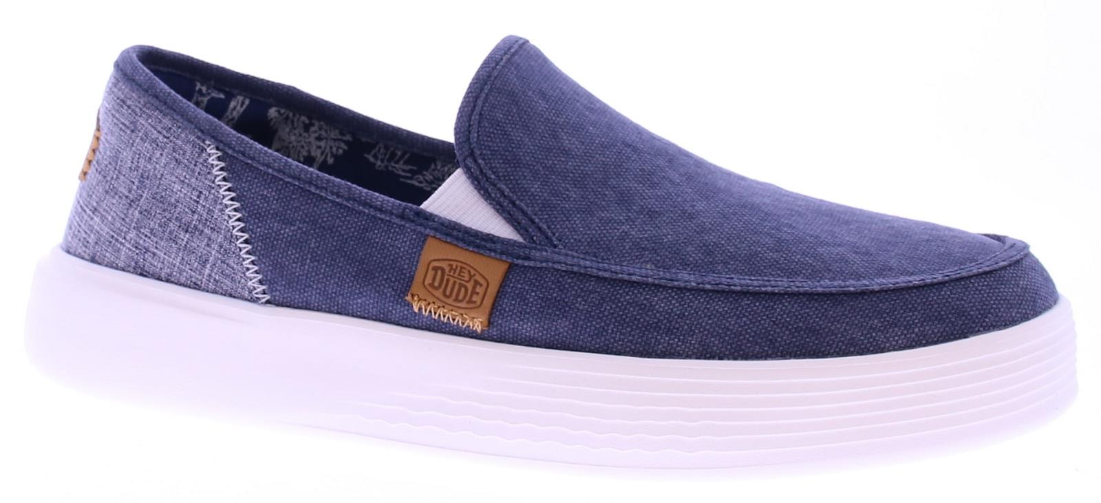 Hey Dude Sunapee Craft Linen Navy