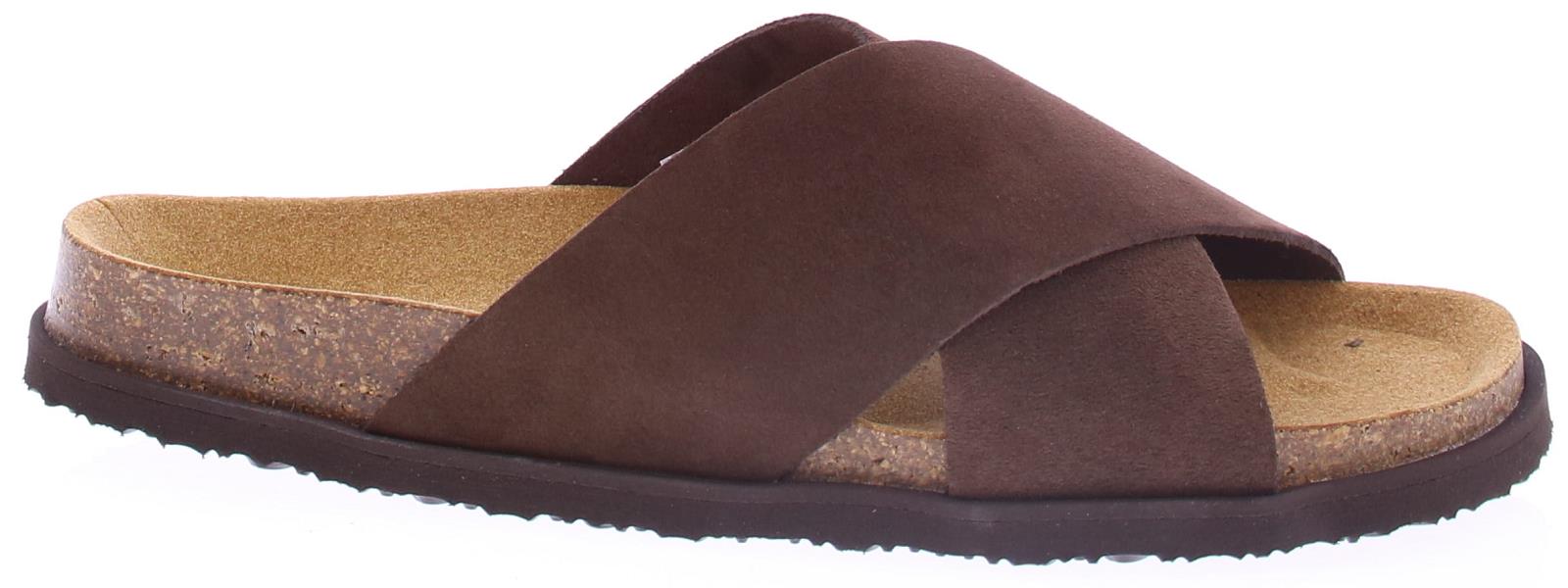 Scholl Leon Sue Dk Brown