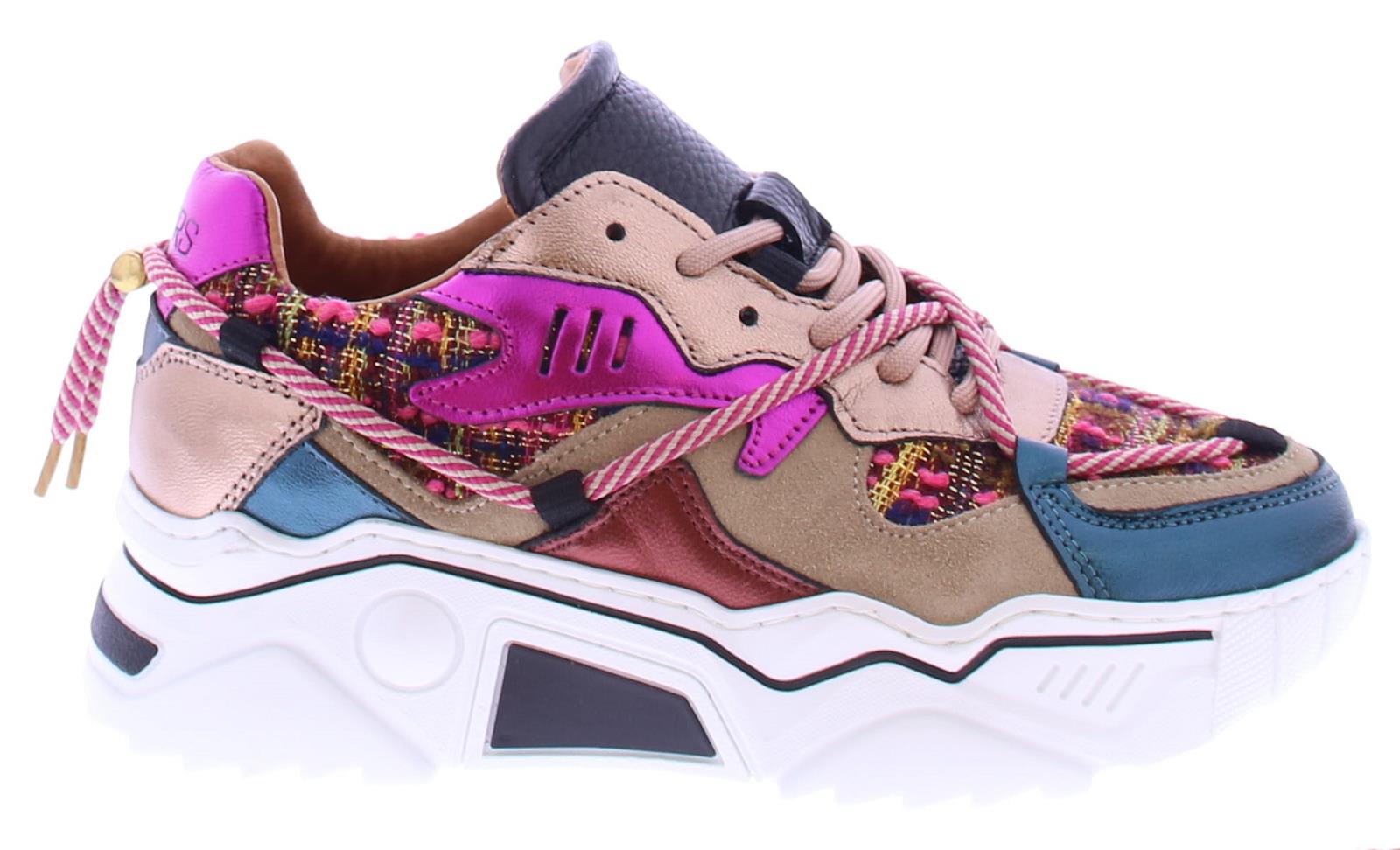 DWRS Jupiter Tweed Beige Fuchia