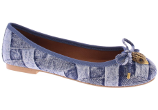 Kurt Geiger Eagle Ballerina-denim 979068886695045655667418