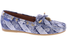 Kurt Geiger Eagle Moccasin Denim9790888669 88