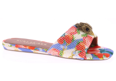 Kurt Geiger Kensington Flat Sandal-white oth