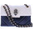 Kurt Geiger Mini Kensington Bag E-blk white Leather