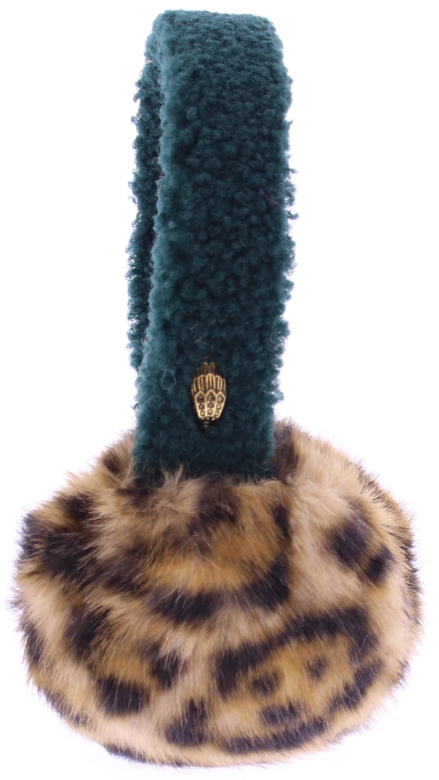 Kurt Geiger Faux Fur Earmuffs-brown oh-fabric 5069739609