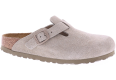 Birkenstock Boston Bs Faded Khaki 1025844 Suede