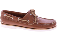 Timberland Classic Boat Shoe Rust Full Grain Tb 0a4187