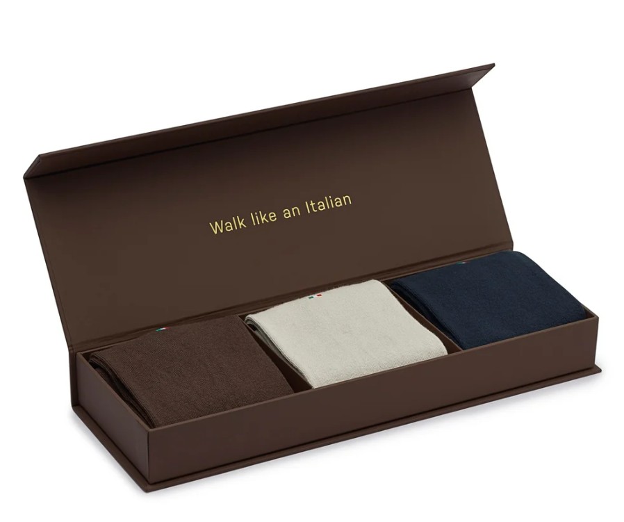 Carlo Lanza 600-315 Geschenkbox 3 Paar