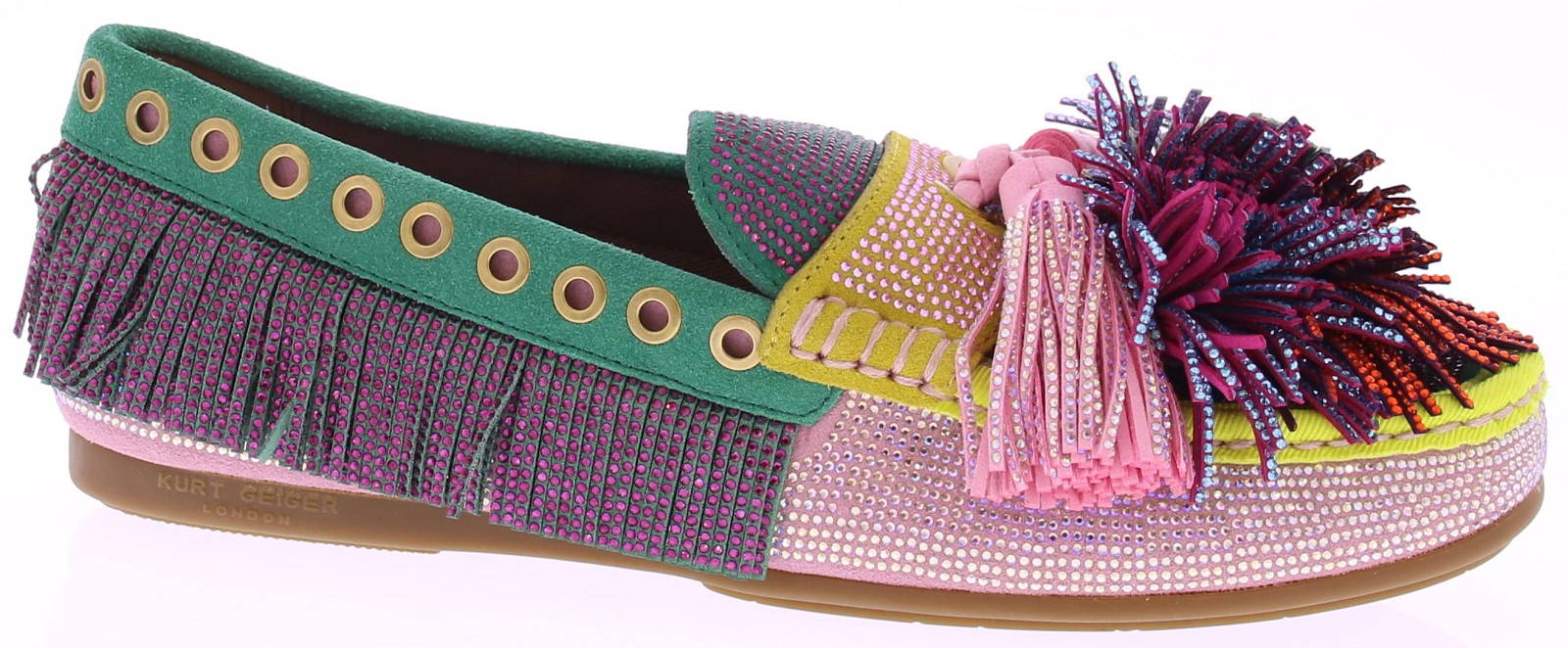 Kurt Geiger Pom Pom Moccasin-other Suede 4369599209