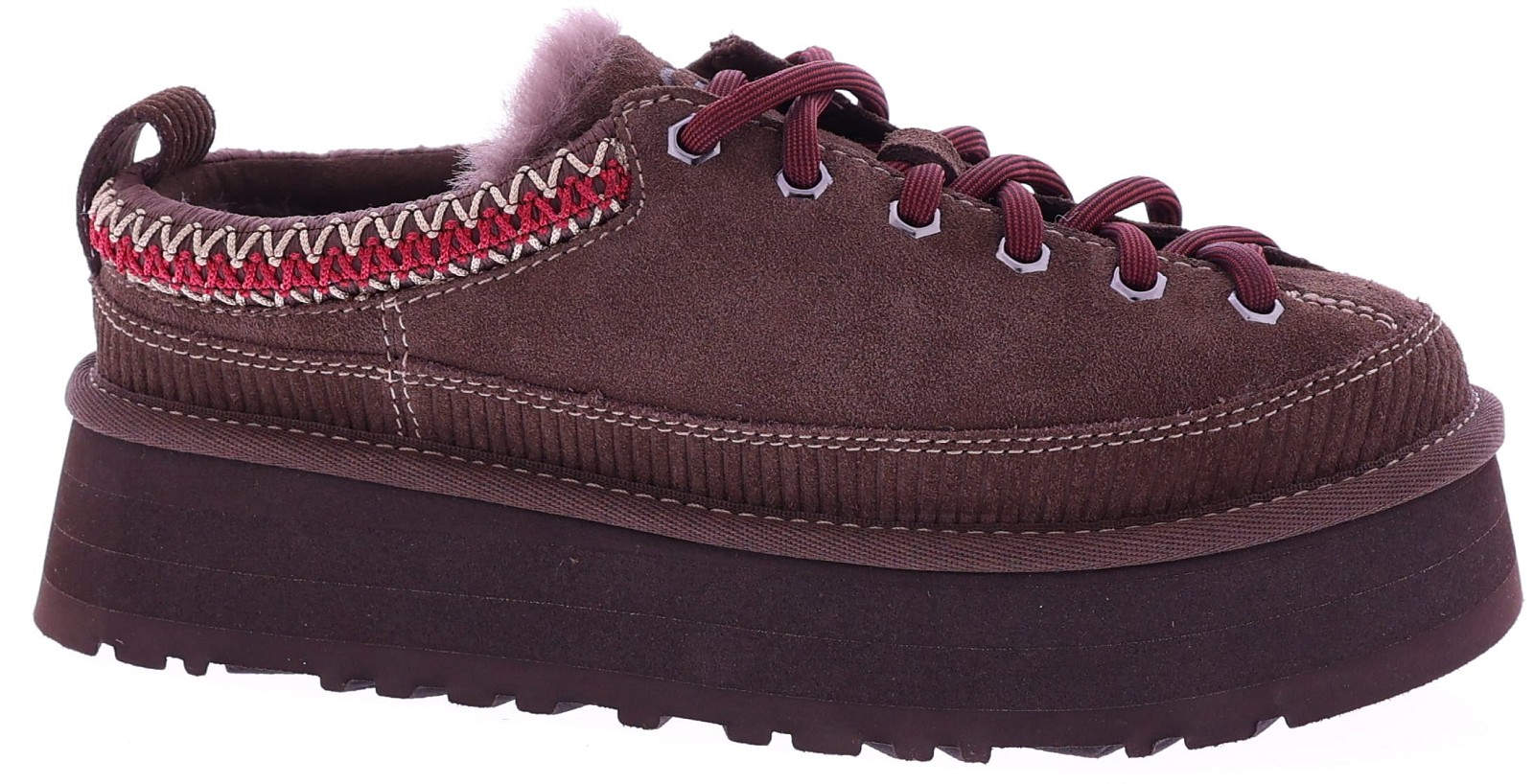 UGG Heritage Lace-up Slipper Burnt Cedar 1180361