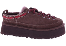 UGG Heritage Lace-up Slipper Burnt Cedar 1180361