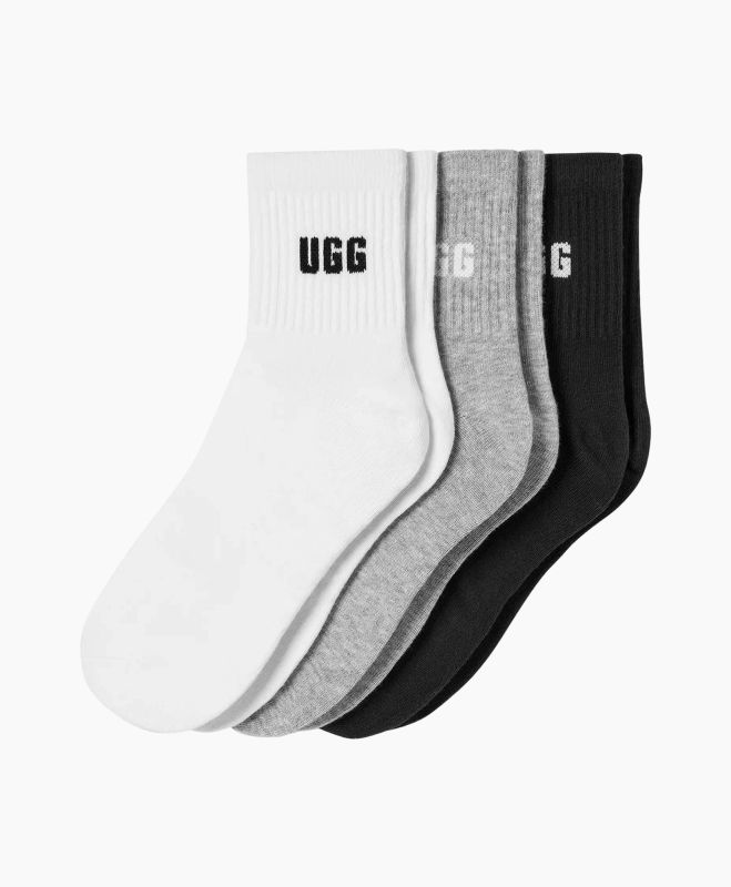UGG Quinlin Logo Quater 3 Pack 1181412 Nry