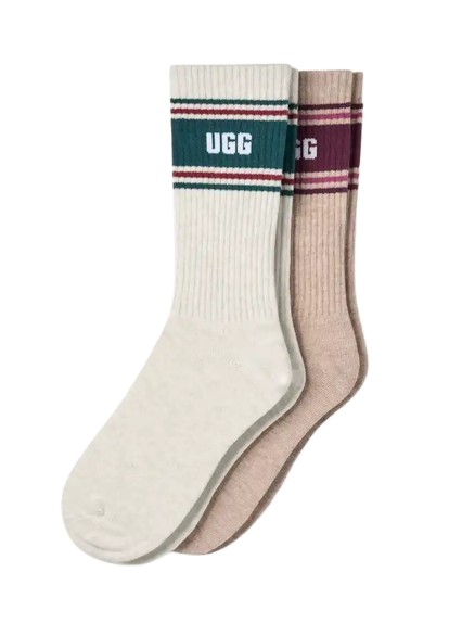 UGG Yedlyn Varsity Crew 2 Pack