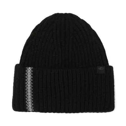 UGG Chunky Rib Uggbraid Beanie 106030-blk