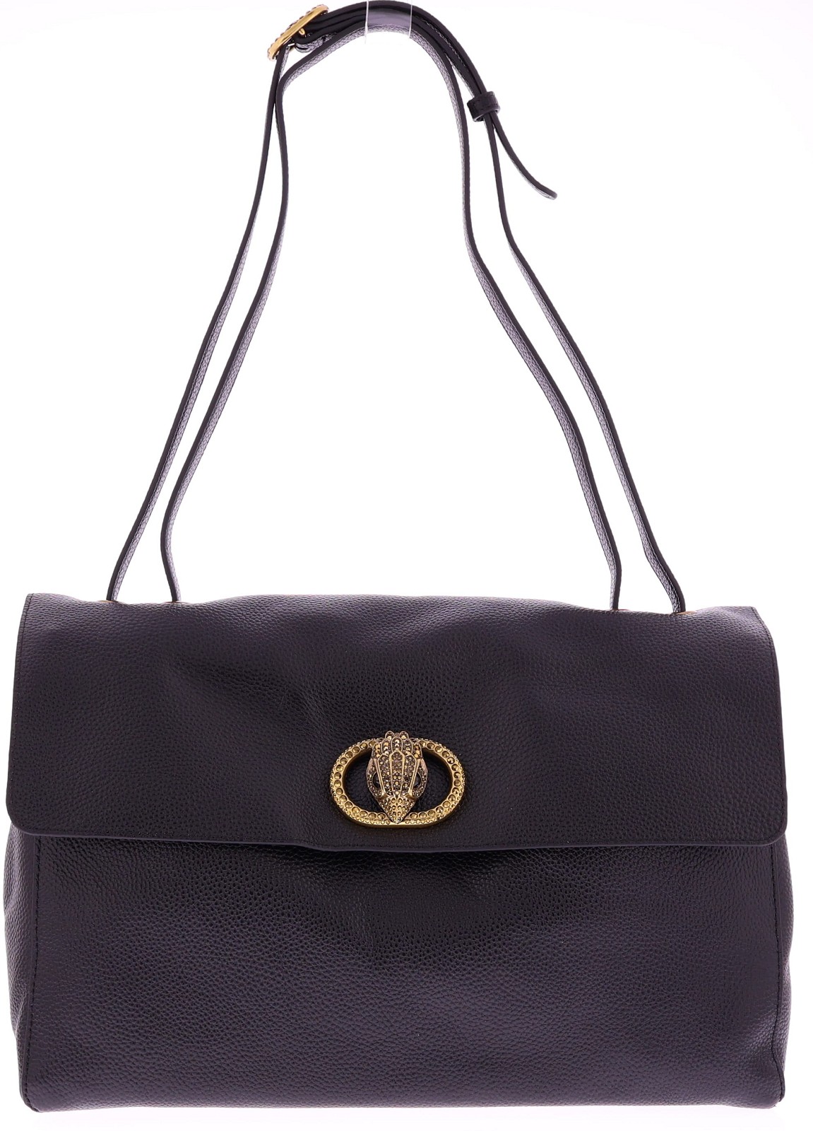 Kurt Geiger Chelsea Lg Slouch Flap-black-leather 615400109 00