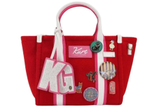 Kurt Geiger Southbank Sm-shopper-red-fabric 6060950609 50