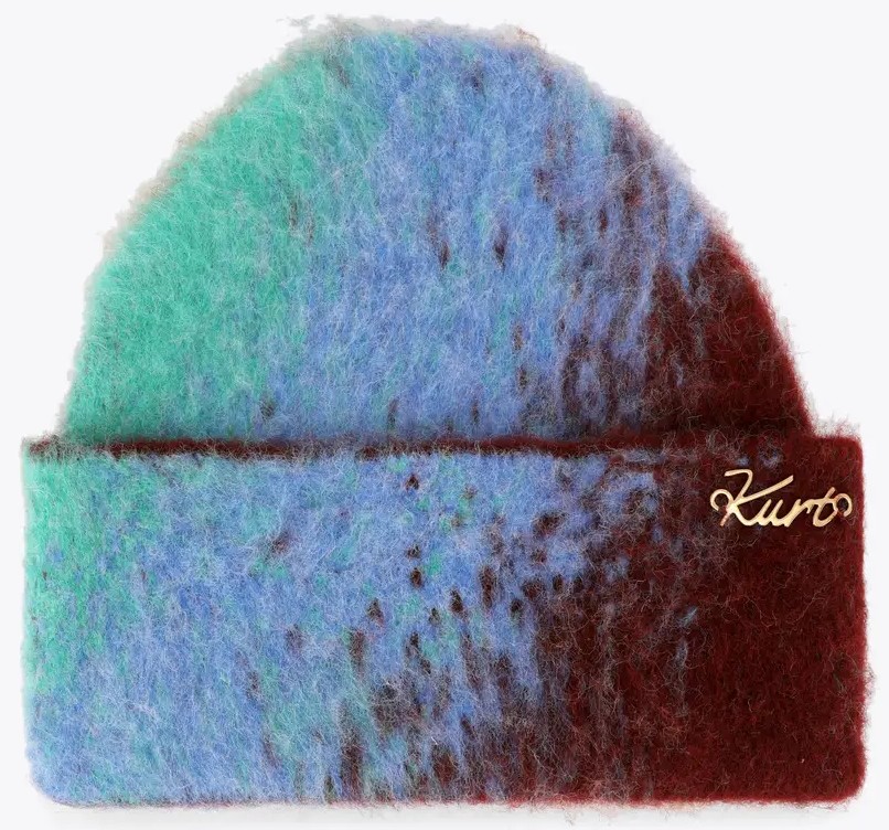 Kurt Geiger Brushed Degrade Beanie-red Comb 6217255999 55