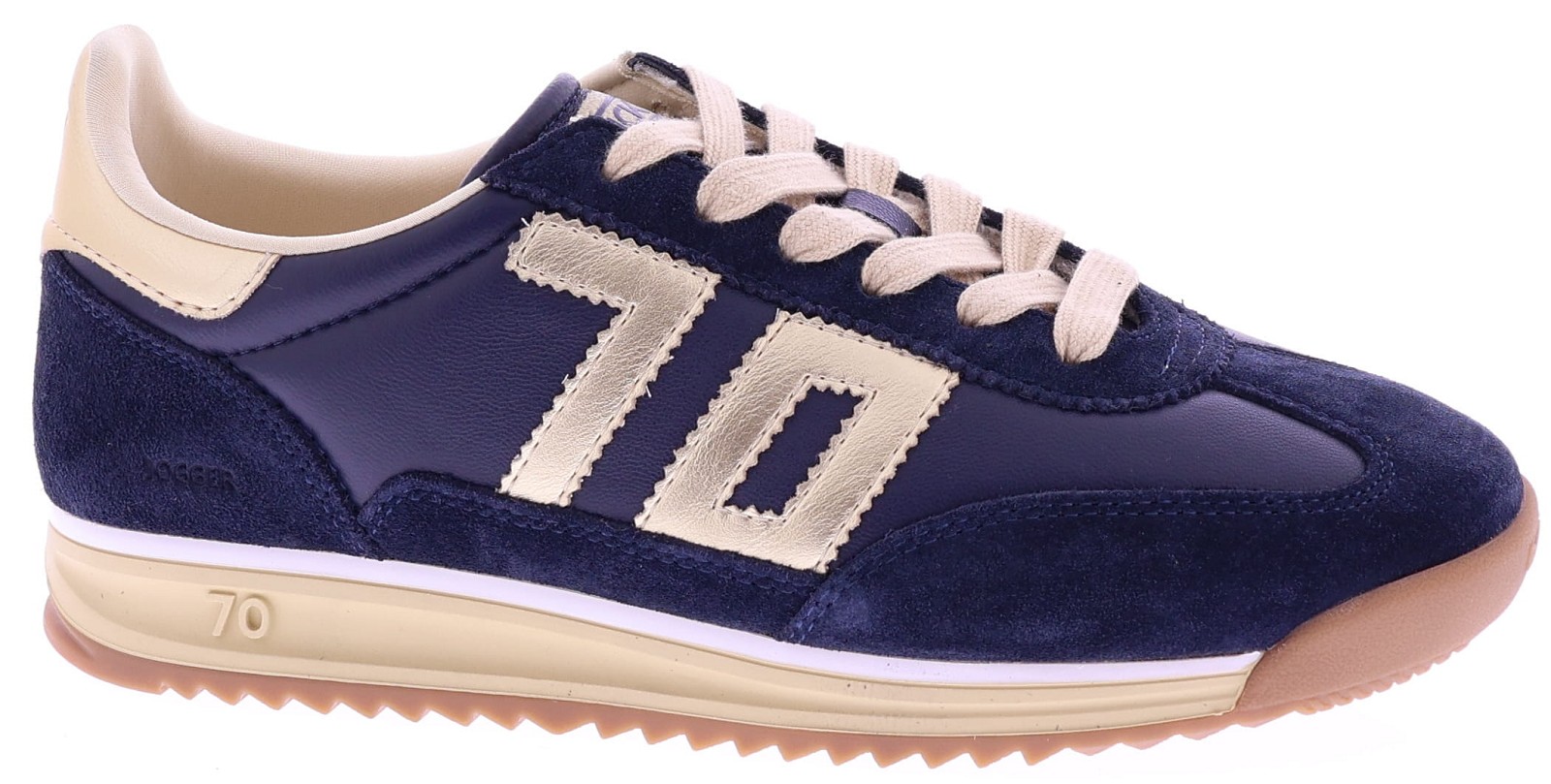 Back70 Jogger N03 Sprongy Nappa Navy gold