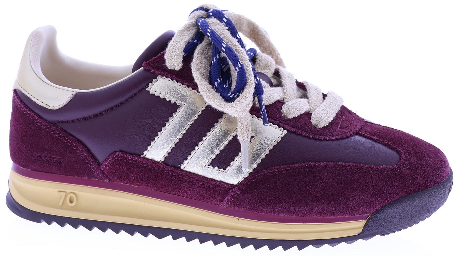 Back70 Jogger Fw26-n102 Spongy Nappa Wine Gold