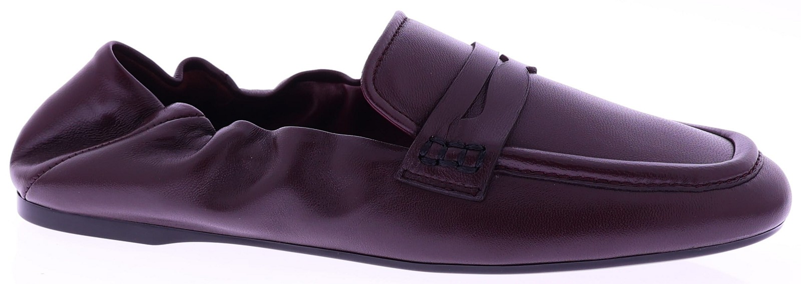 Guglielmo Rotta Satin Nappa Burgundy