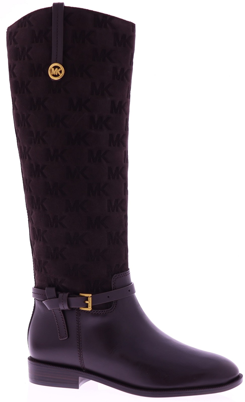 Michael Kors Berverly Flat Boot Chocolate