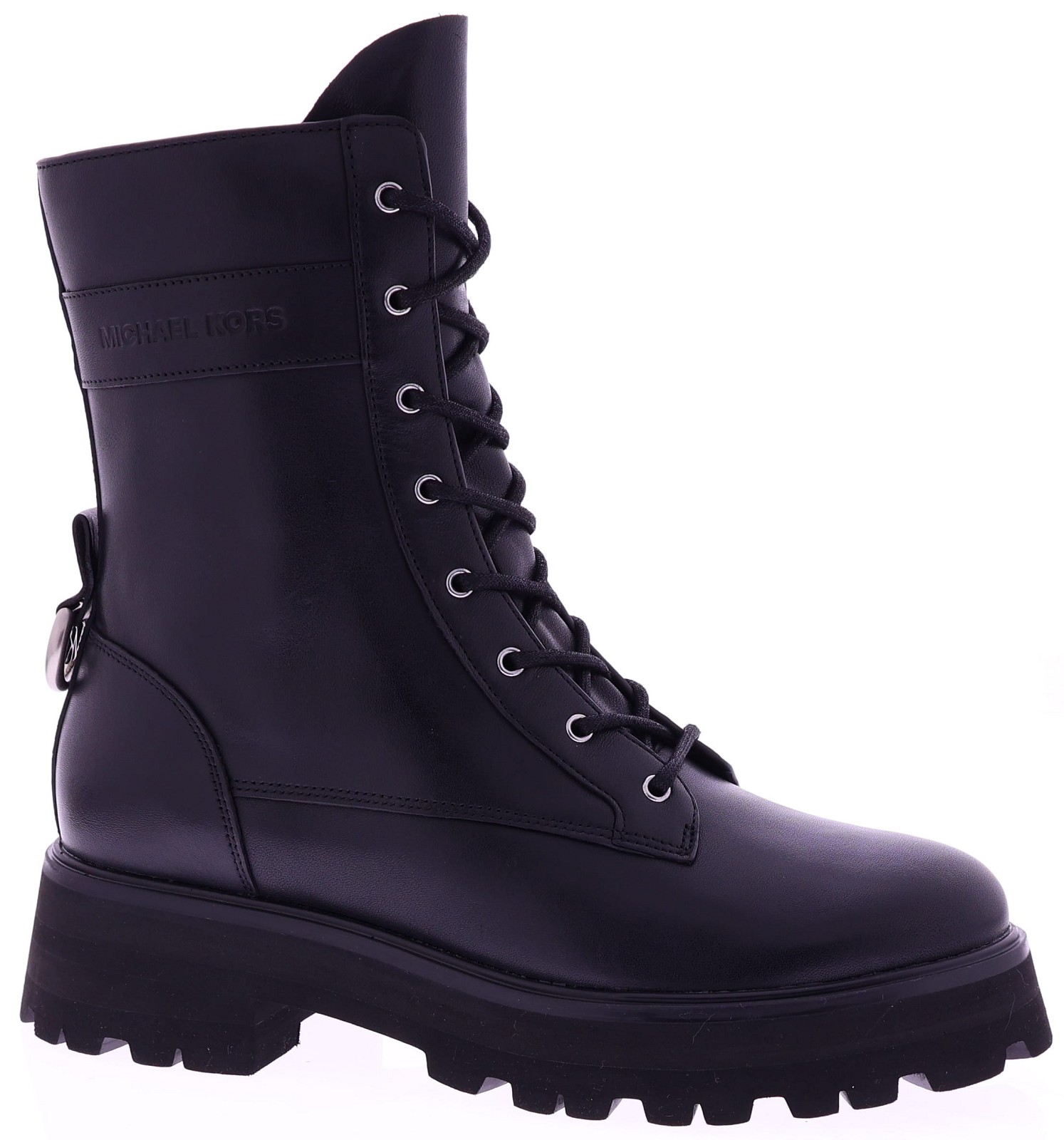 Michael Kors Caleb Lug Bootie Black